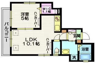 リバージュ田園調布【2階】の間取り