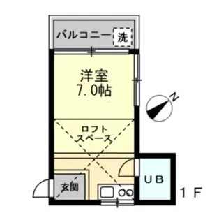 ヒルサイド【2階】の間取り