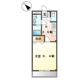 メゾン藤【1階】の間取り