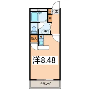 NAVATEK I B【1階】の間取り