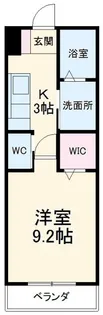 アルフォレスト折立【1階】の間取り