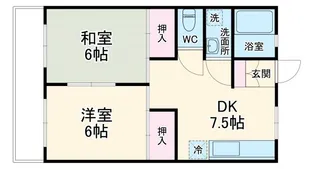 メゾン寿【3階】の間取り