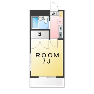 エクセル富岡【1階】の間取り