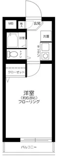 プライム池袋【2階】の間取り