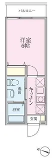 バーンフリート横浜伍番館【2階】の間取り