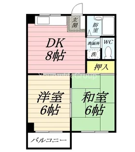 グレイス藤沢【1階】の間取り