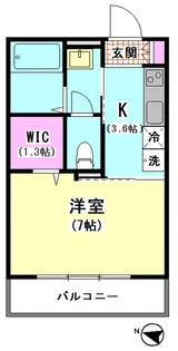 ベルニナ【1階】の間取り