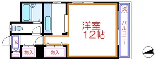 コーポ茜【2階】の間取り
