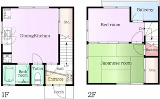 リッツハウス【2階】の間取り