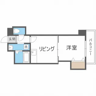 FRAGRANCE医大前【3階】の間取り