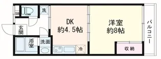 TKハイム【2階】の間取り