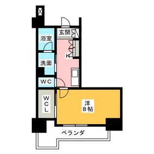 グラン・アベニュー鶴舞公園【12階】の間取り