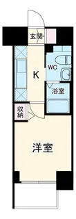 フェルクルールプレスト西横浜【5階】の間取り