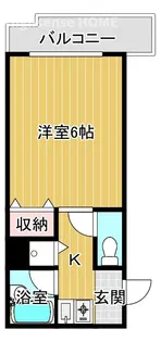 片町コート【6階】の間取り