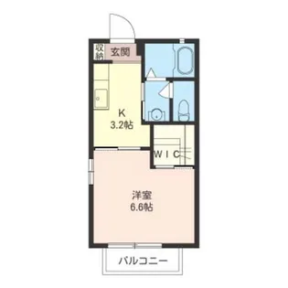 プランドール参番館【1階】の間取り