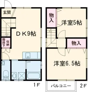 メゾン三好の間取り