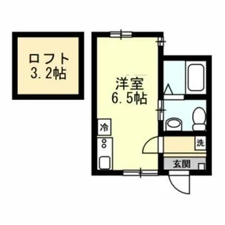 ベイルーム戸塚2【2階】の間取り