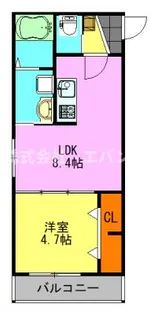 Ajour蘇我06【3階】の間取り