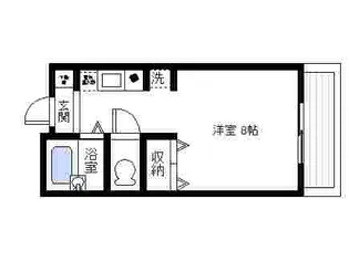 マメゾン21【4階】の間取り