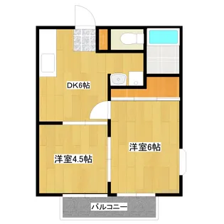 シュミーデ小川【2階】の間取り
