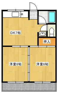 コーポ小池I【2階】の間取り