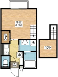 セジュールAOTA【2階】の間取り