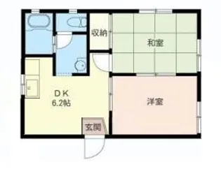 エスパレス【1階】の間取り
