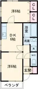 あかねハイツ【2階】の間取り