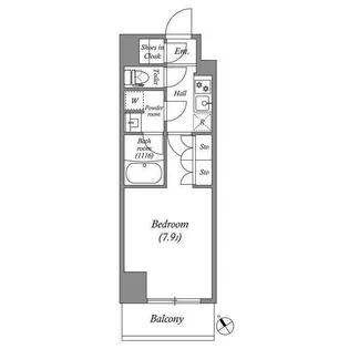 ACP Residence 西巣鴨【3階】の間取り