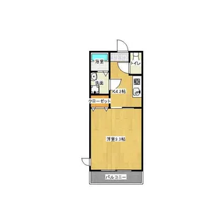 Green Apple【5階】の間取り