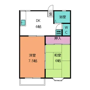 ハーシップ【2階】の間取り