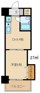 ダイアパレス高崎中央【4階】の間取り