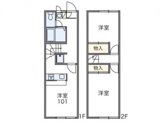 Century【1階】の間取り