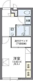 レオパレスグランドゥール【1階】の間取り