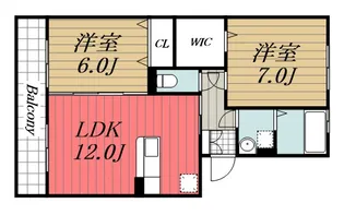 千葉県千葉市緑区土気町【アパート】の間取り