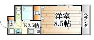 グランヴェル明和【4階】の間取り