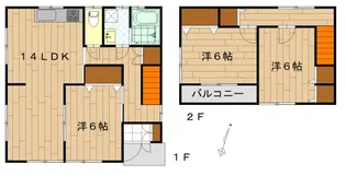 広島県広島市安佐南区東原1【一戸建】の間取り