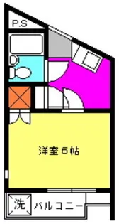 ノーブル新百合ヶ丘【2階】の間取り