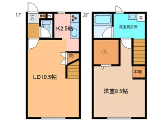アルムレジェンドIIの間取り