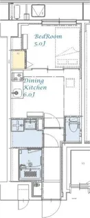 スプランディッド大島【5階】の間取り