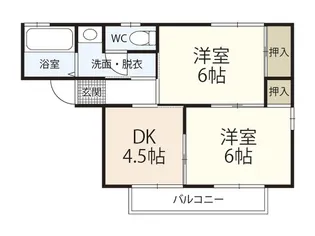 ETOIR【1階】の間取り
