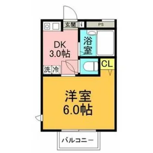 ヒルトップ鶴川【2階】の間取り