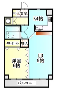 サンハイツ三島中央【3階】の間取り