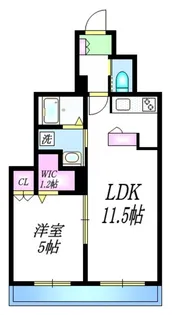 アンダンテ【1階】の間取り