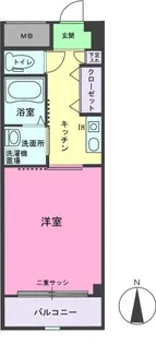 第2中村ビル【2階】の間取り