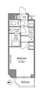 東京都杉並区下高井戸5【マンション】の間取り