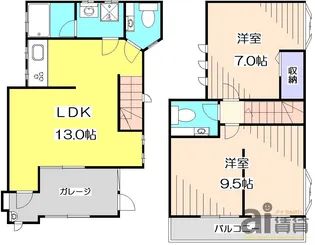 埼玉県新座市片山3【一戸建】の間取り