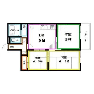 吉祥寺オリンピックマンション【1階】の間取り
