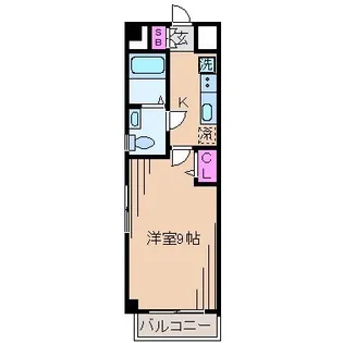 グレイスアイ元住吉【2階】の間取り
