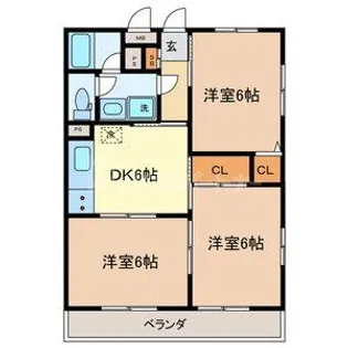 埼玉県さいたま市西区三橋6【マンション】の間取り
